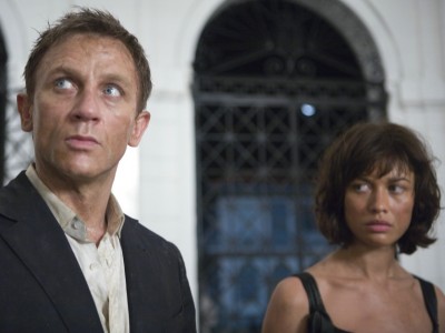 Daniel Craig e Olga Kurylenko in Quantum of Solace