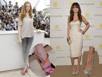 Lily Cole e Nicole Ritchie