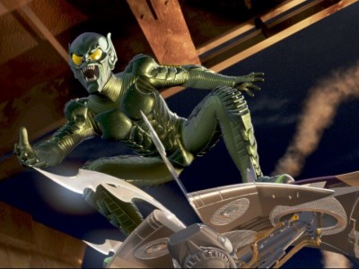 Willem Dafoe nei panni di Green Goblin in Spider-Man