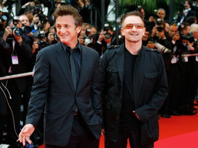 Sean Penn e Bono a Cannes