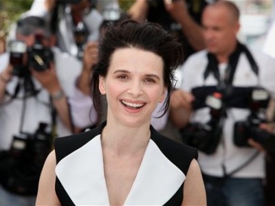 Juliette Binoche al photocall di Cannes