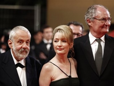 Festival di Cannes: Mike Leigh e i suoi attori sul red carpet