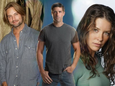 Josh Holloway, Matthew Fox e Evangeline Lily