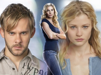 Dominic Monaghan, Elizabeth Mitchell e Emilie De Ravin