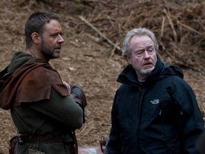 Robin Hood - Russell Crowe e Ridley Scott