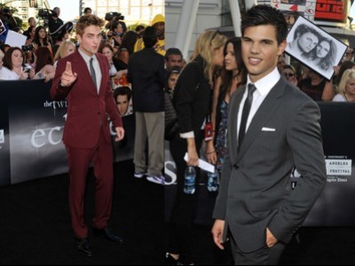 Robert Pattinson e Taylor Lautner