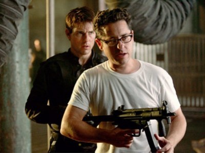Tom Cruise e J.J. Abrams sul set di Mission Impossible III