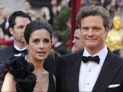 Colin Firth e la moglie Livia Giuggioli
