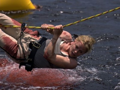 Elisabeth Shue in Piranha 3D