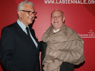 Paolo Baratta e Marco Mueller