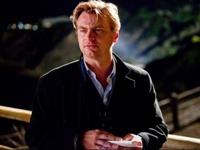 Christopher Nolan sul set di Inception