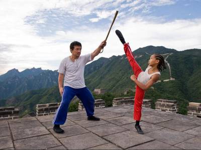 Jackie Chan e Jaden Smith in Karate Kid