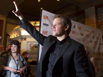 Matt Damon presenta Hereafter a Toronto