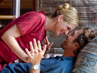 Julia Roberts e Javier Bardem in Mangia prega ama