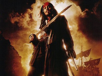 Johnny Depp è Jack Sparrow in Pirati dei Caraibi