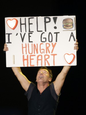 Springsteen durante il Working on a Dream Tour nel 2009