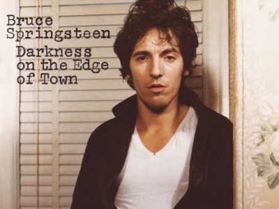 Bruce Springsteen nella copertina di Darkness on the Edge of Town