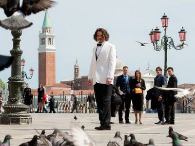 Johnny Depp in The Tourist
