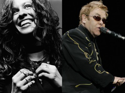 Alanis Morissette e Elton John