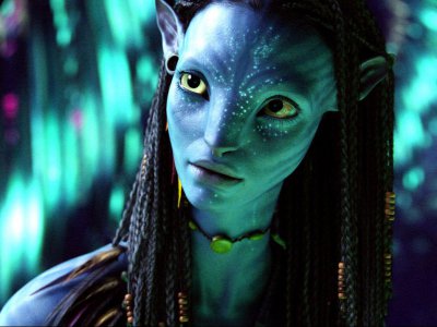 Zoe Saldana in Avatar