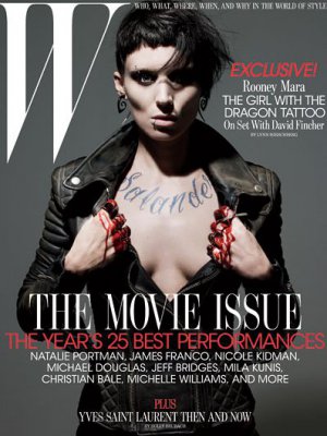 Rooney Mara sulla copertina di W