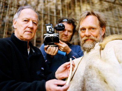 Werner Herzog sul set di Cave of Forgotten Dreams