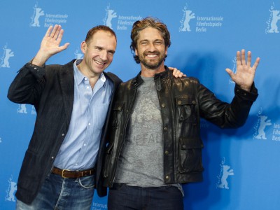 Ralph Fiennes e Gerard Butler a Berlino