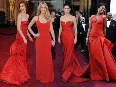 Anne Hathaway, Jennifer Lawrence, Sandra Bullock, Jennifer Hudson