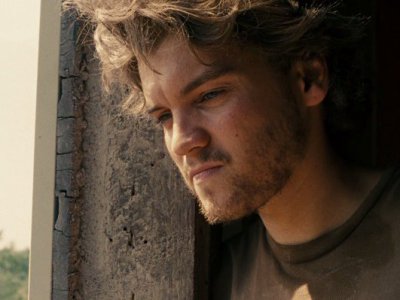 Primo piano di Emile Hirsch da Into the Wild