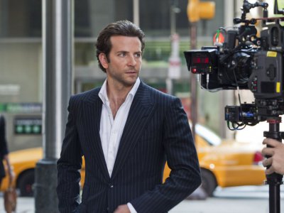 Bradley Cooper sul set di Limitless