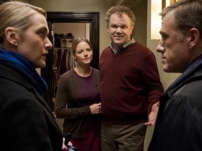 Kate Winslet, Jodie Foster, John C. Reilly e Christoph Waltz in Carnage