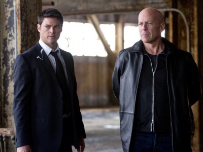 Karl Urban e Bruce Willis in Red