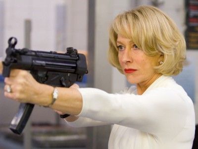 Helen Mirren in Red