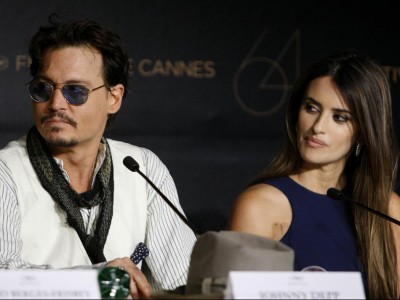 Johnny Depp e Penélope Cruz a Cannes