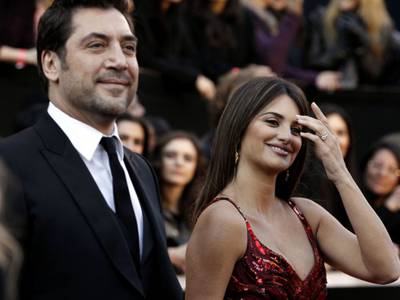 Javier Bardem e Penélope Cruz agli Oscar