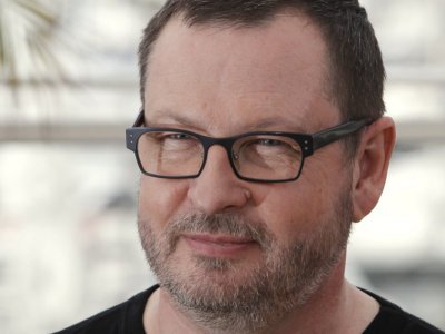 Lars Von Trier posa per i fotografi