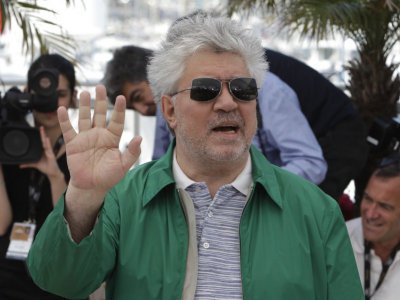 Pedro Almodovar in posa