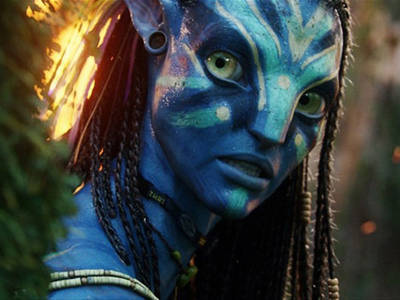Zoe Saldana in Avatar