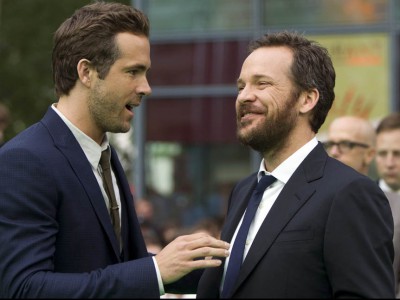 Peter Sarsgaard e Ryan Reynolds alla première Lanterna Verde