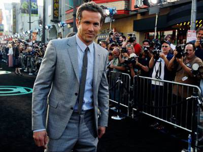 Ryan Reynolds sul red carpet