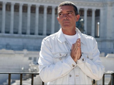 Antonio Banderas a Roma per La pelle che abito