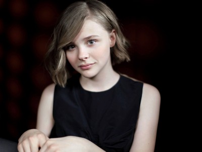 Un primo piano di Chloe Moretz