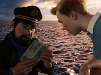 Haddock e Tintin