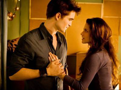 Kristen Stewart e Robert Pattinson in The Twilight Saga: Breaking Dawn - Parte 1