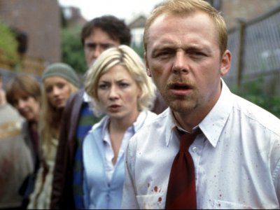 Simon Pegg e la gang de L'alba dei morti dementi