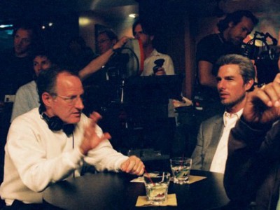 Michael Mann dirige Tom Cruise sul set di Collateral