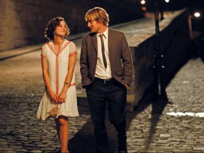 Marion Cotillard e Owen Wilson in Midnight in Paris