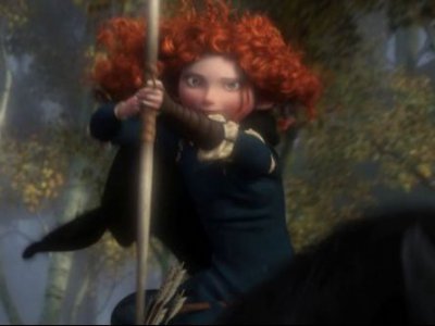 La protagonista Merida