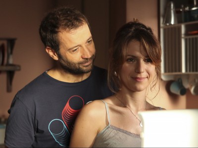 Fabio Volo e Isabella Ragonese in una scena de Il giorno in più
