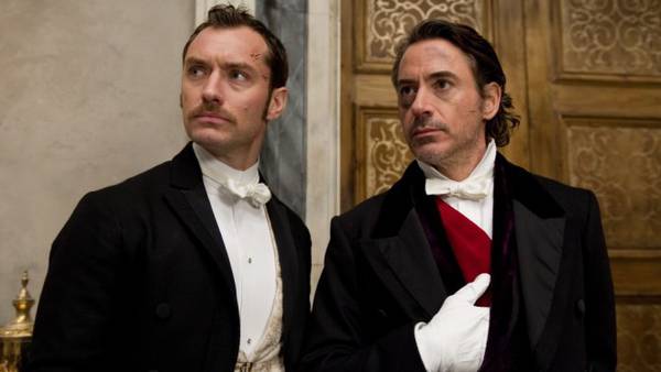 Sherlock Holmes gioco di ombre, incontro con Robert Downey Jr. Sherlock e Watson insieme